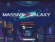 Tablet Screenshot of massivegalaxy.com